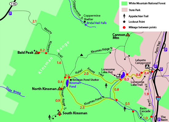 Kinsman Ridge Trail Map