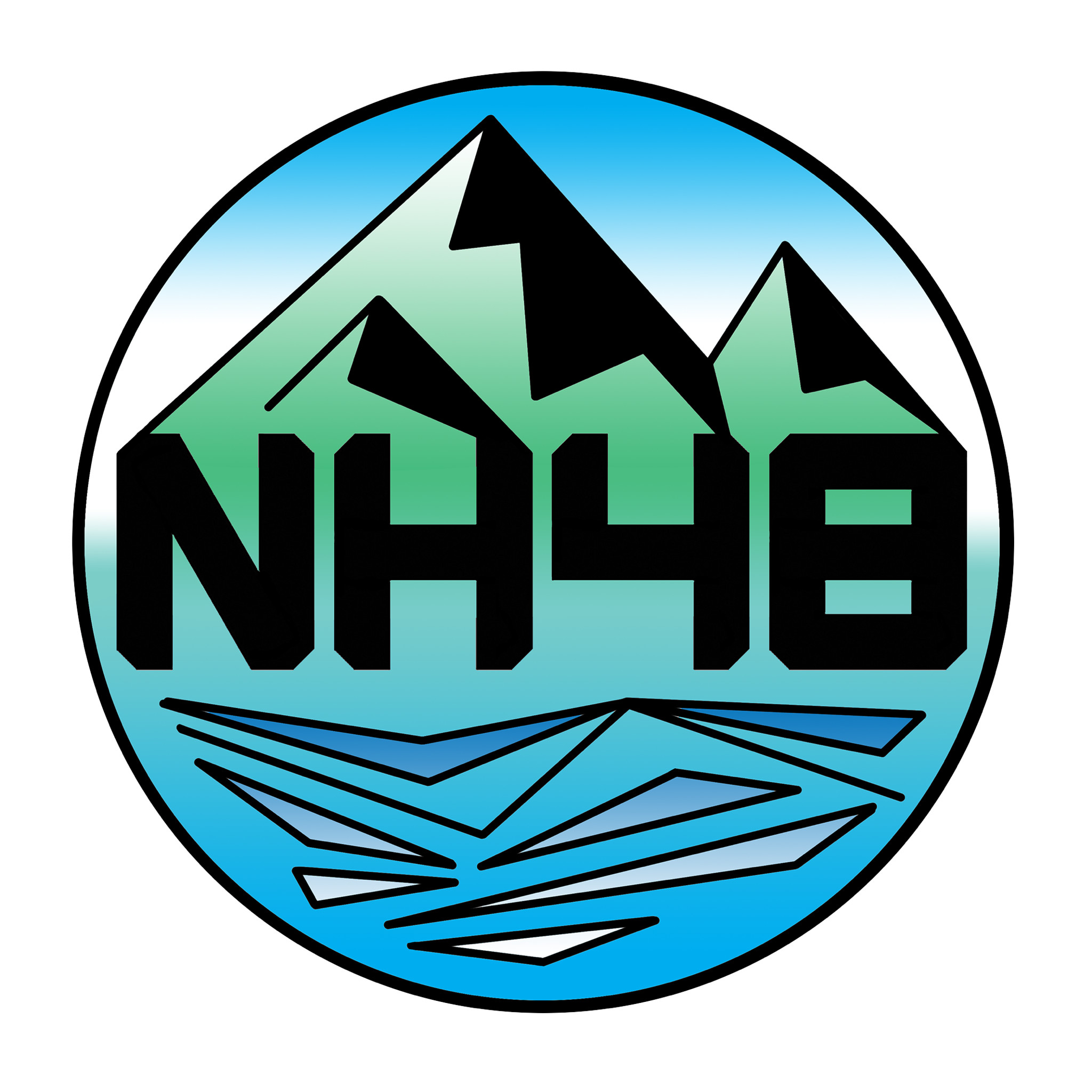 NH 48 Logo Sticker
