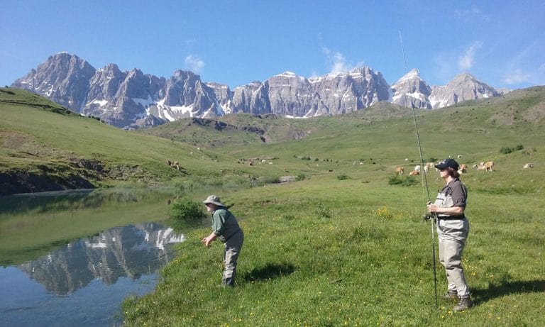 Fly Fishing In the Pyrenees of Spain