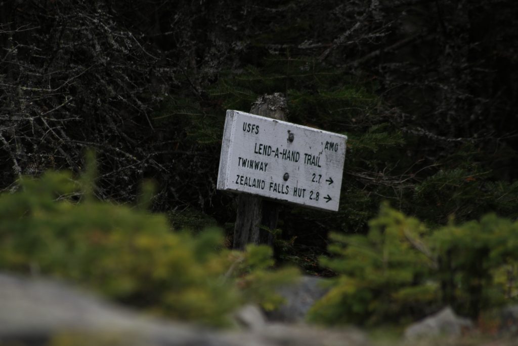 Mount Hale Trail Sign