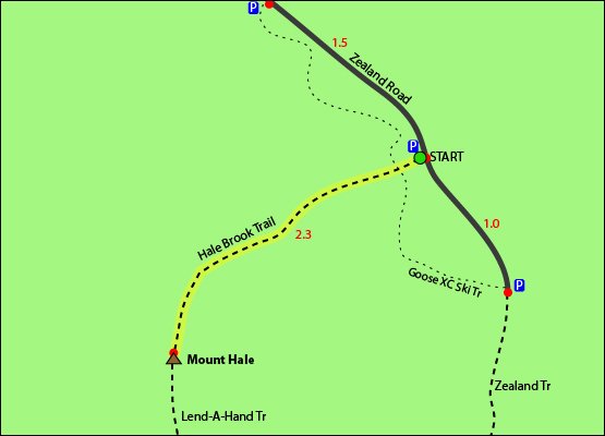 Mount Hale Trail Map