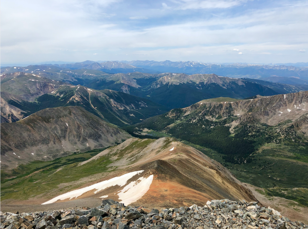 Views from Grays Peak Summit