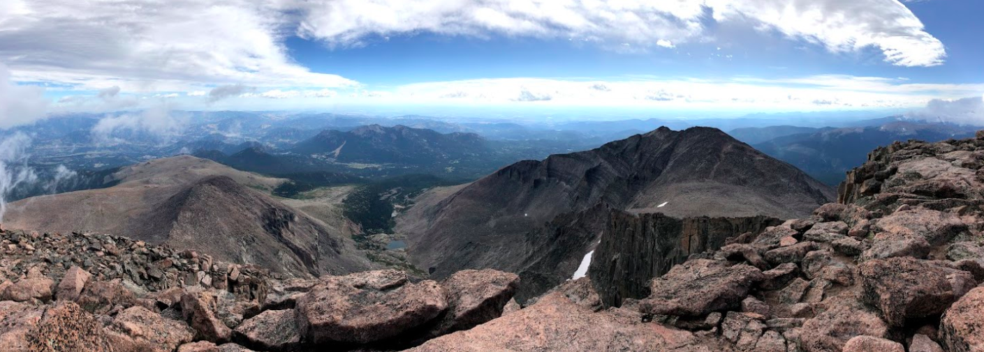 Longs Peak Summit Views