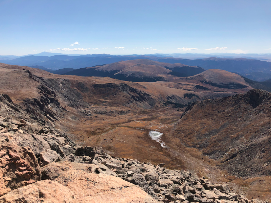 Views from Mount Evans