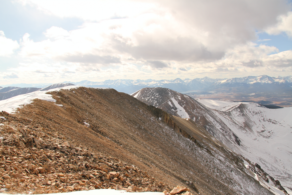 Mount Sheridan from Mount Sherman Summit