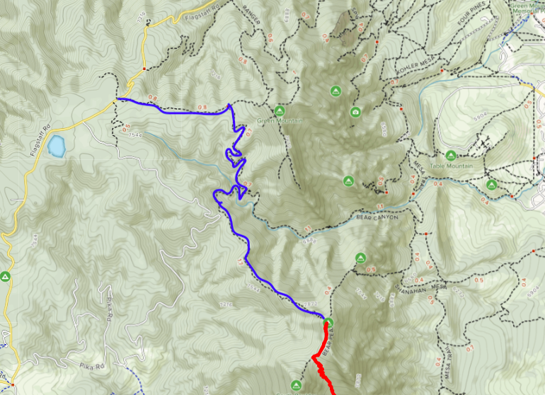 Bear Peak Hike Boulder Co Trail Map Descriptions Pictures
