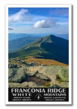 Franconia Ridge Poster - NH