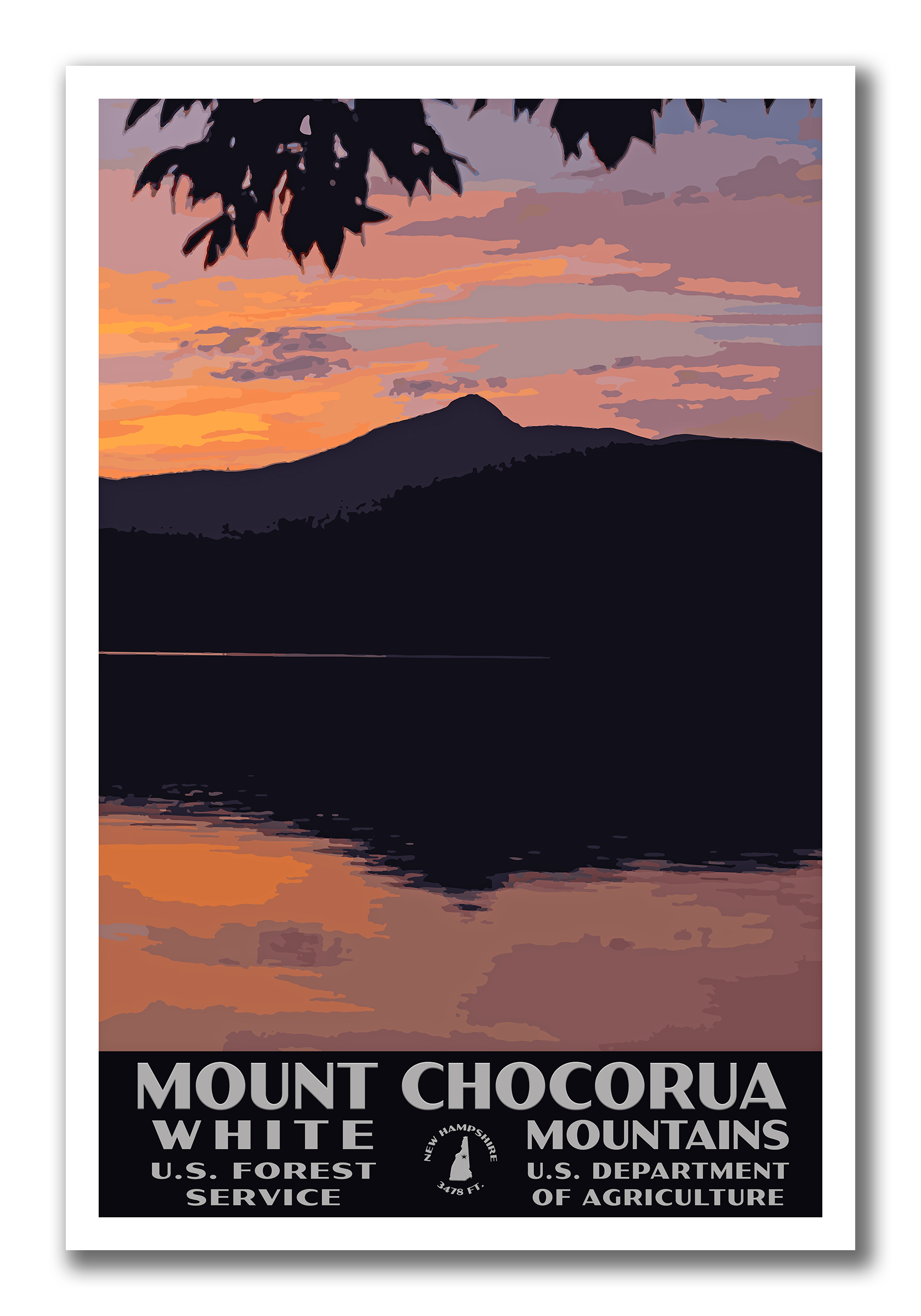 Mount Chocorua Poster