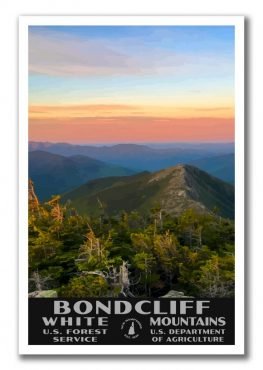 Bondcliff NH Poster