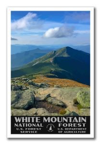 Franconia Ridge, White Mountain White Mountain Poster