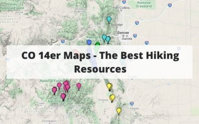 Colorado 14ers Maps [Google Map, Downloadable & More]