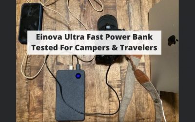Einova Ultra Fast Power Bank Laptop Power Bank – Tested For Campers & Travelers