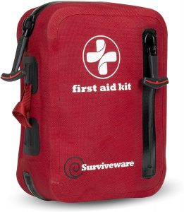 Surviveware Small Waterproof First Aid Kit