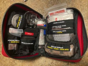 Surviveware First Aid Kit Inside