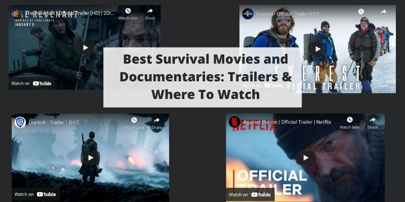 Best Survival Movies and Documentaries: Trailers & Where To Watch