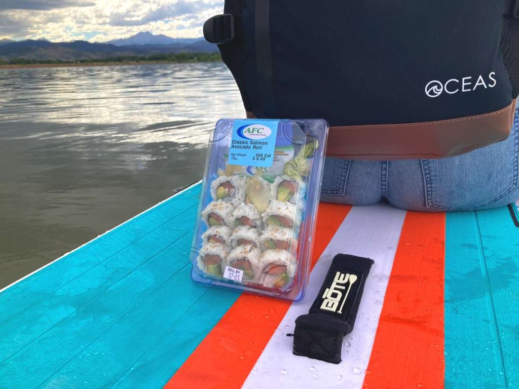 Oceas Backpack Cooler with Sushi