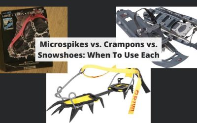 Microspikes vs. Crampons vs. Snowshoes: When To Use Each
