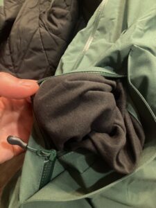 Warm hand pockets and incredibly high quality zippers