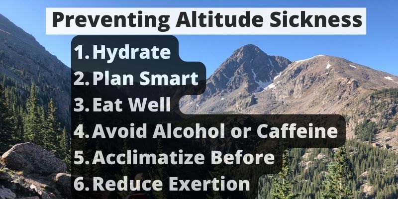Preventing Altitude Sickness