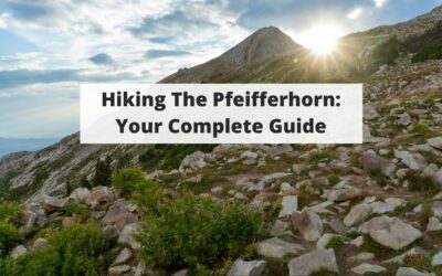 Hiking Pfeifferhorn Peak, Utah